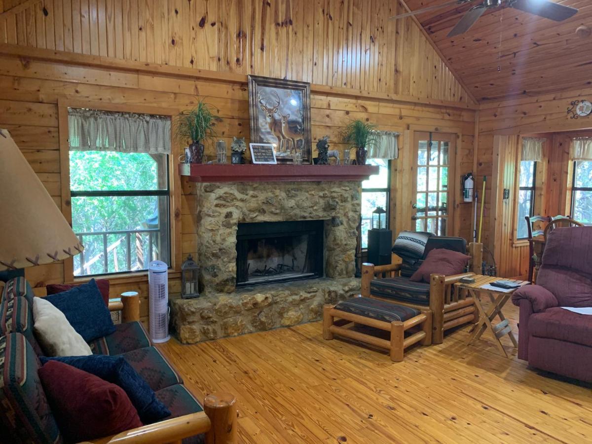 Lake Whitney Log Cabin Lakewood Harbor Extérieur photo