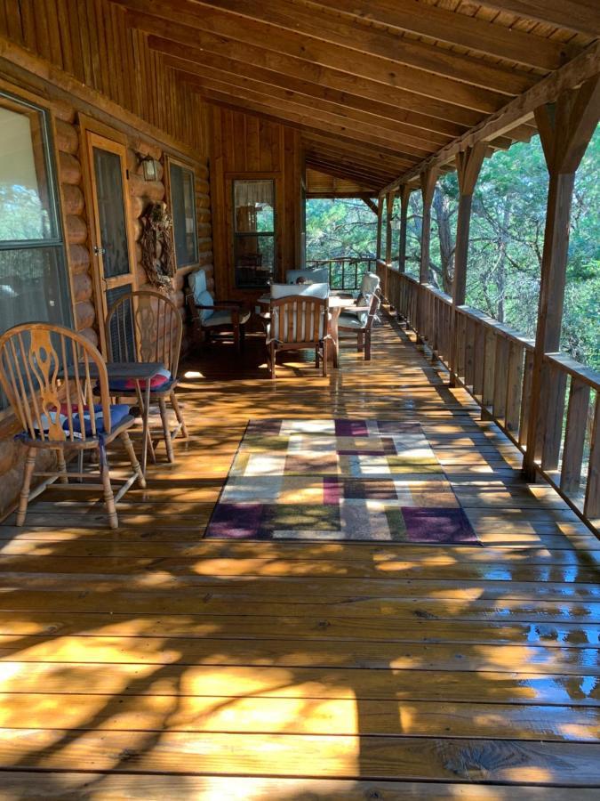 Lake Whitney Log Cabin Lakewood Harbor Extérieur photo