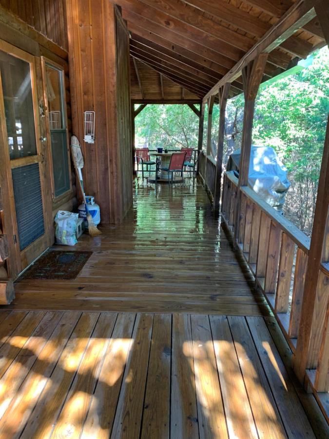 Lake Whitney Log Cabin Lakewood Harbor Extérieur photo