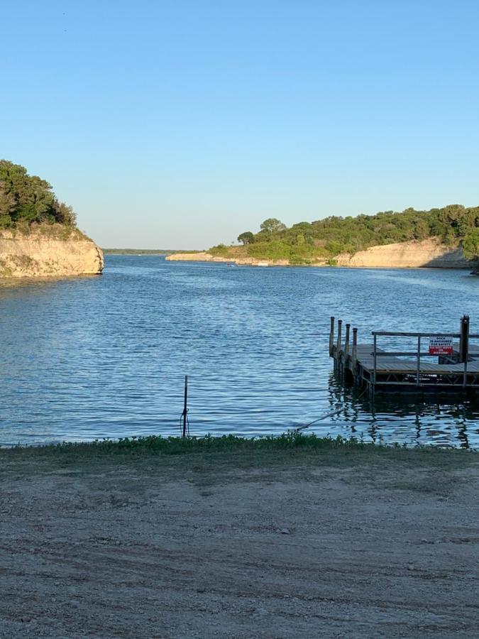 Lake Whitney Log Cabin Lakewood Harbor Extérieur photo