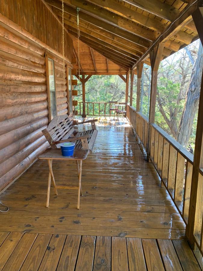 Lake Whitney Log Cabin Lakewood Harbor Extérieur photo