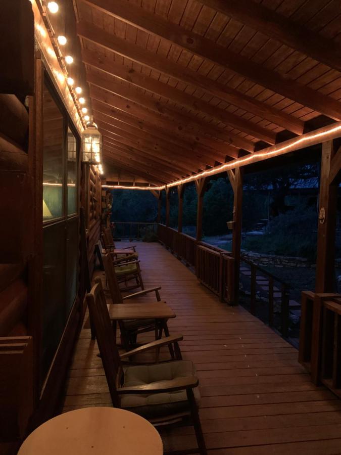 Lake Whitney Log Cabin Lakewood Harbor Extérieur photo
