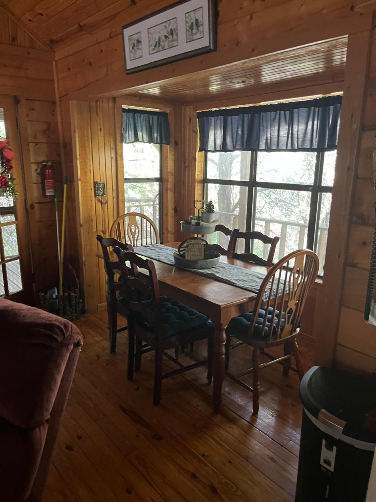 Lake Whitney Log Cabin Lakewood Harbor Extérieur photo