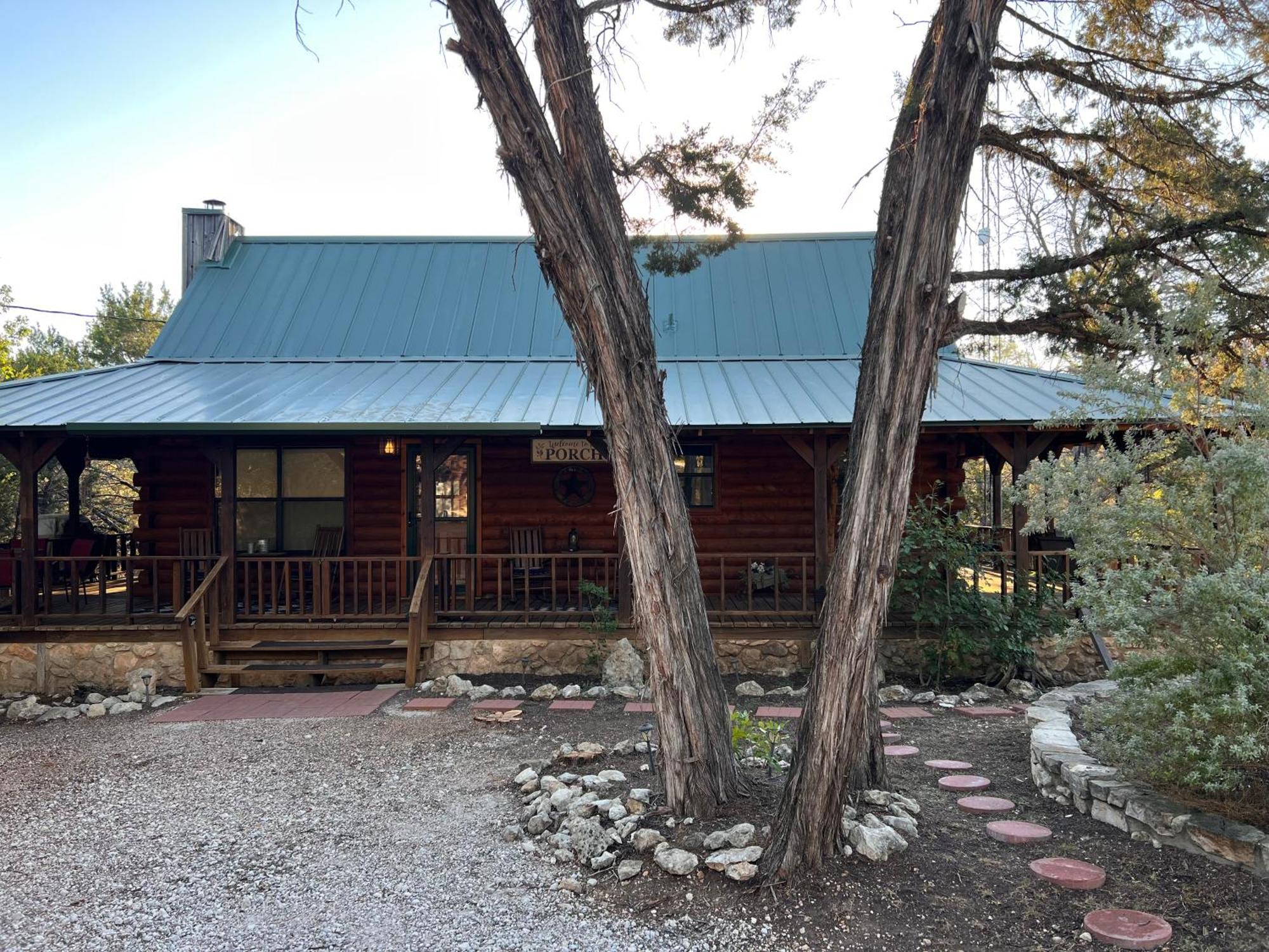 Lake Whitney Log Cabin Lakewood Harbor Extérieur photo