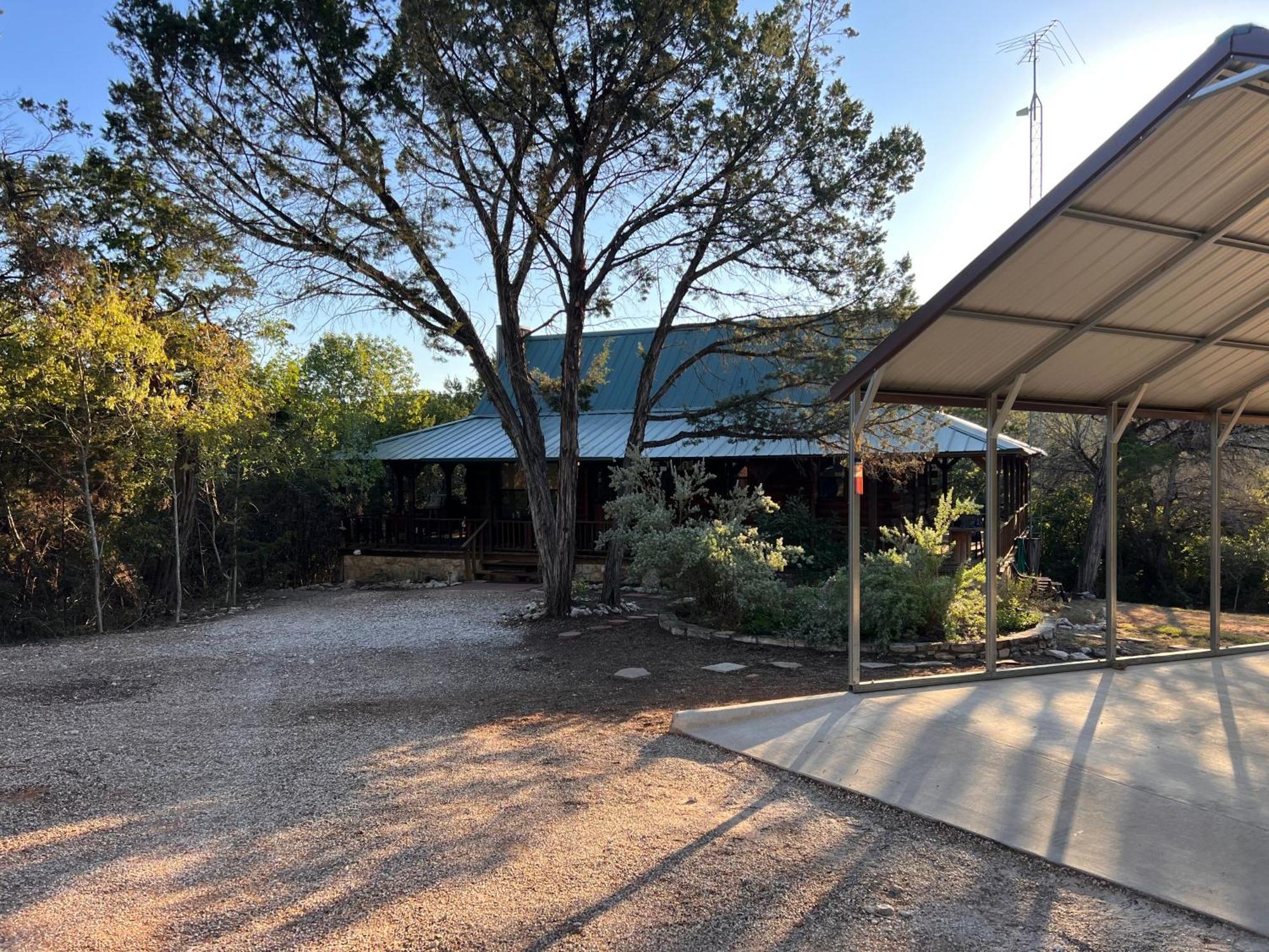 Lake Whitney Log Cabin Lakewood Harbor Extérieur photo